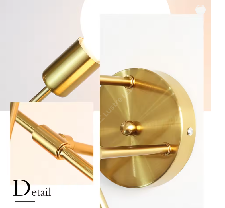 Lustra Vintage Gold VALDORIAN 6xE27