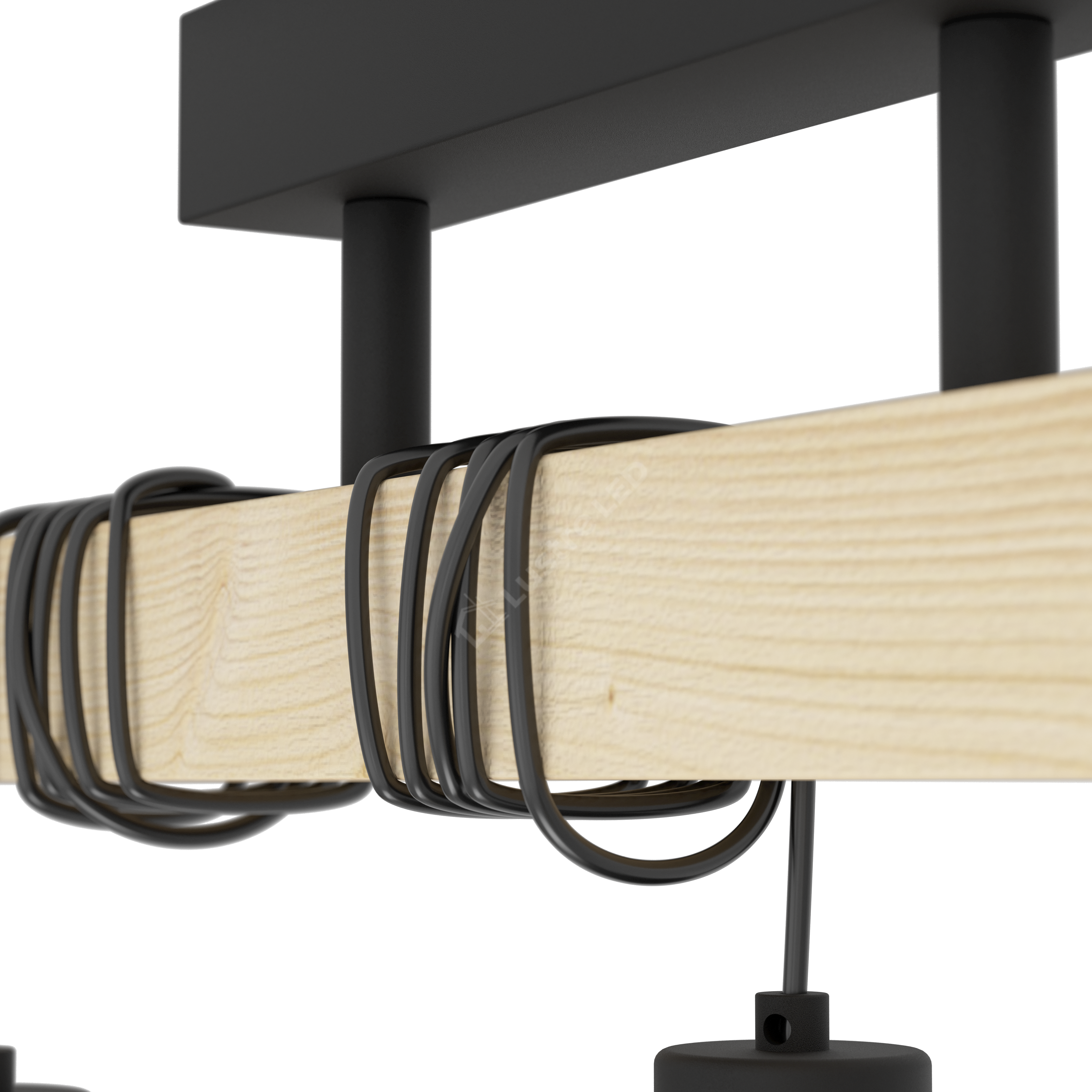 Lustra EGLO TOWNSHEND 5 44074 NEAGRA / VINTAGE SI RETRO DESIGN Lighting Fixtures
