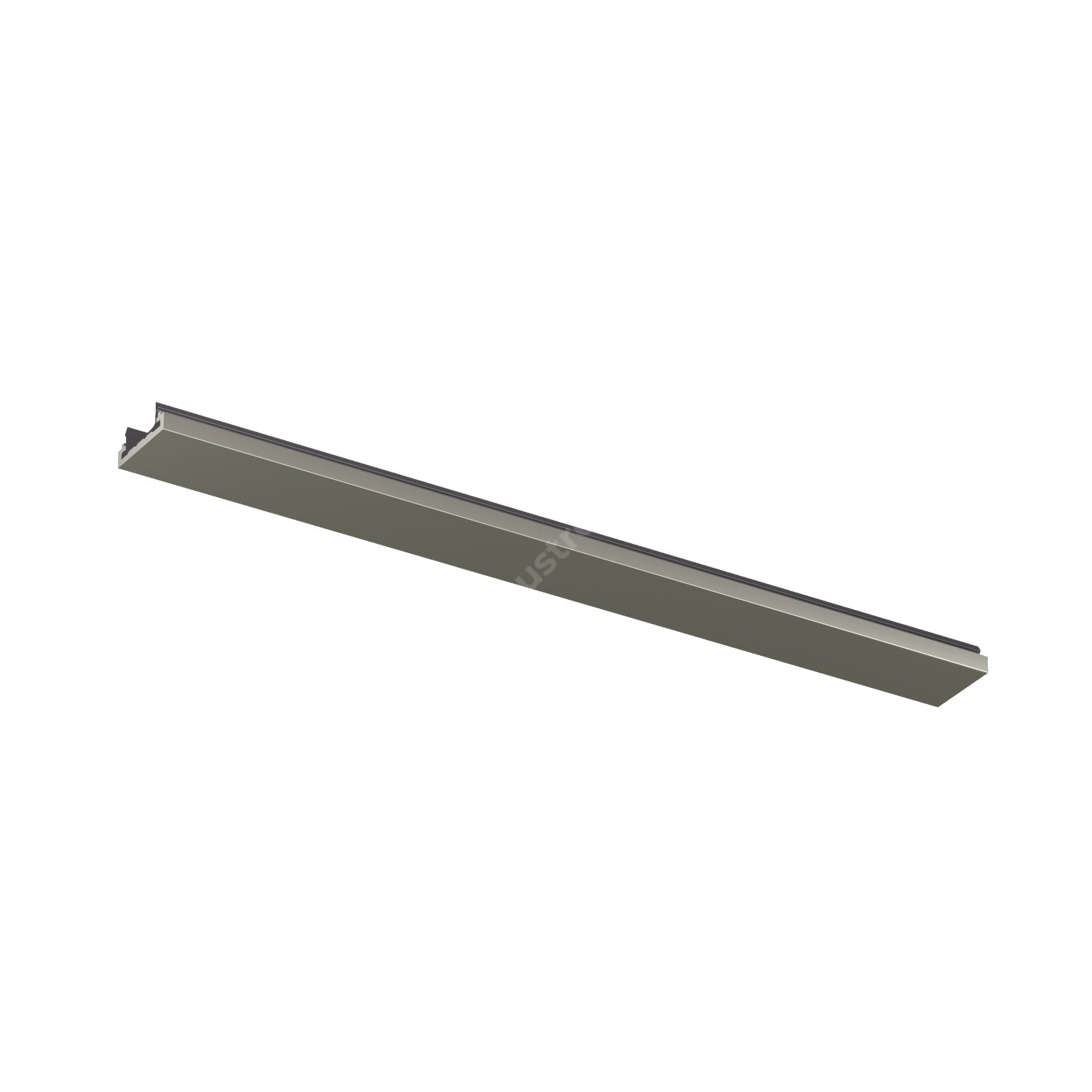 Masca Decorativa pentru Sina Magnetica SHINE TRACK Dark Nickel Premium 20CM