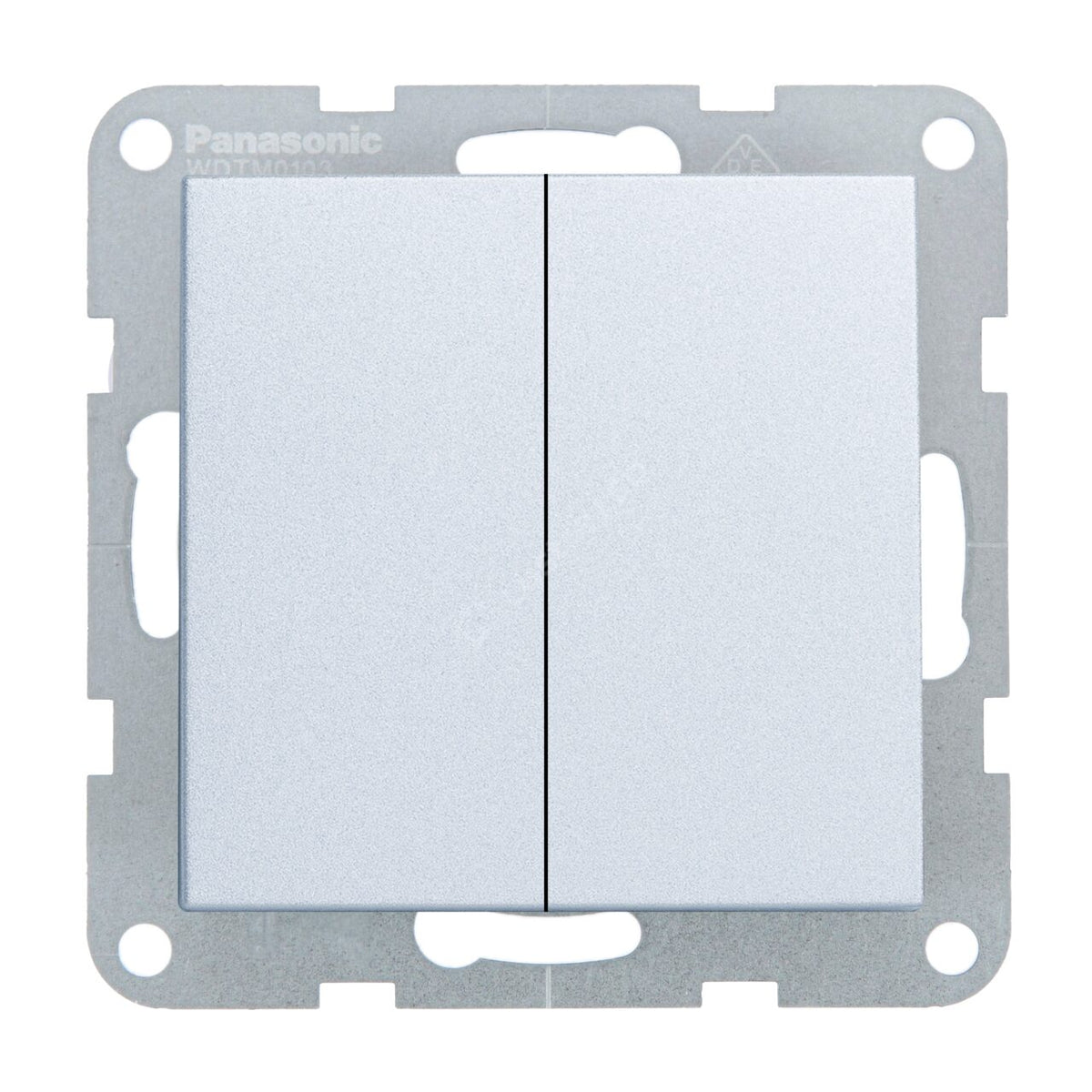 Mecanism Comutator Simplu Argintiu Monobloc Panasonic Karre Plus 55