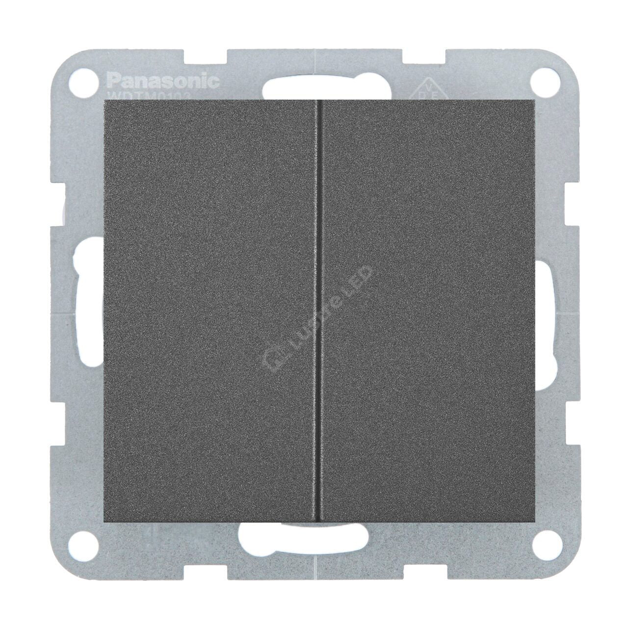 Mecanism Comutator Simplu Fumuriu Monobloc Panasonic Karre Plus 55