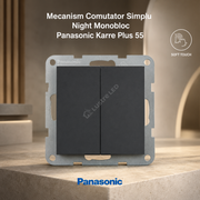 Mecanism Comutator Simplu Night Monobloc Panasonic Karre Plus 55