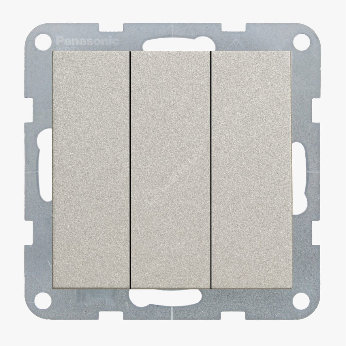 Mecanism Comutator Triplu Simplu Bronz Monobloc Panasonic Karre Plus 55