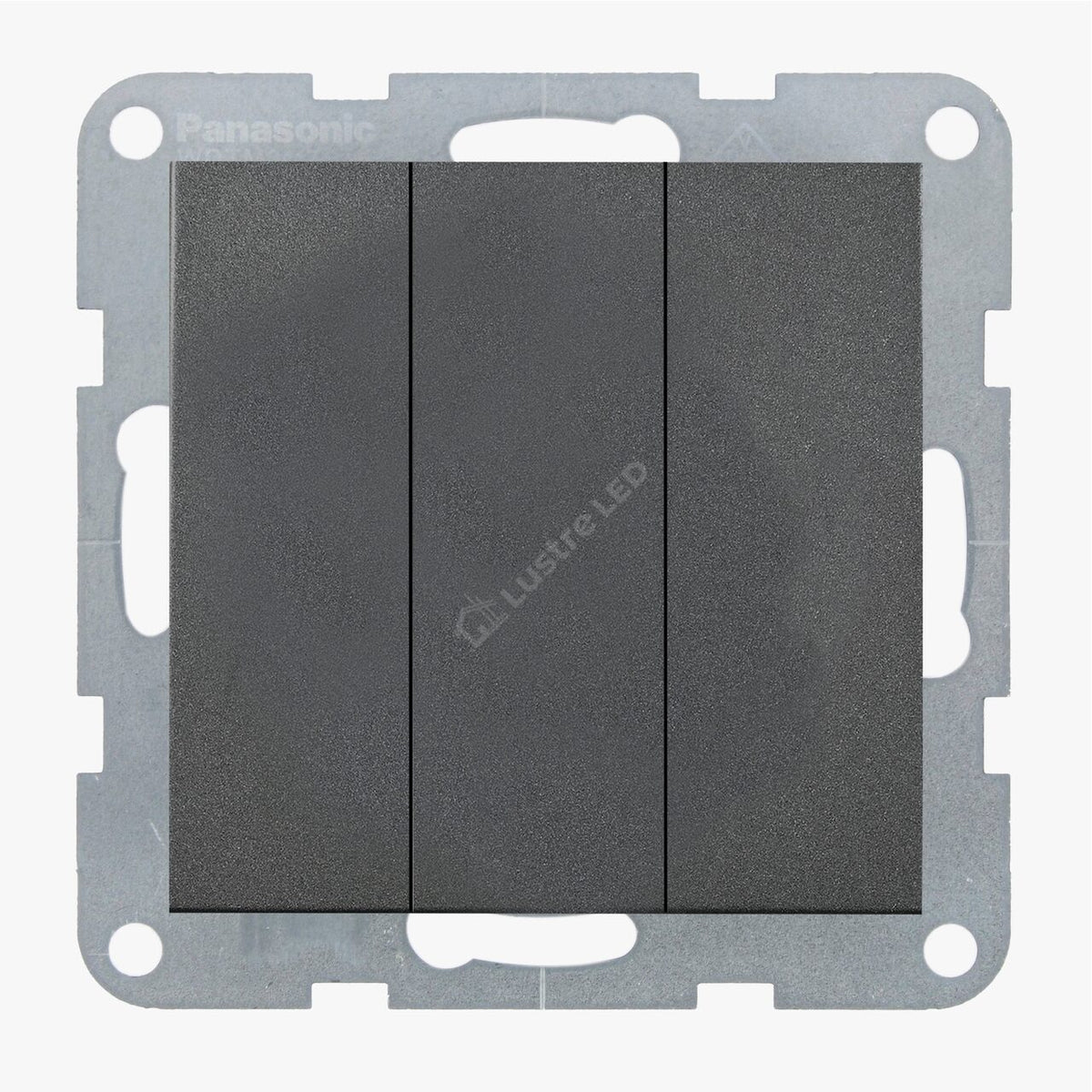 Mecanism Comutator Triplu Simplu Fumuriu Monobloc Panasonic Karre Plus 55