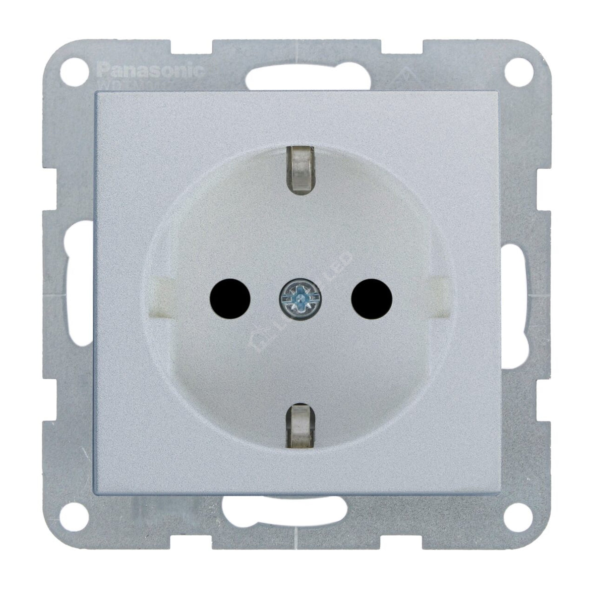 Mecanism Priza Schuko Argintie Monobloc Panasonic Karre Plus 55