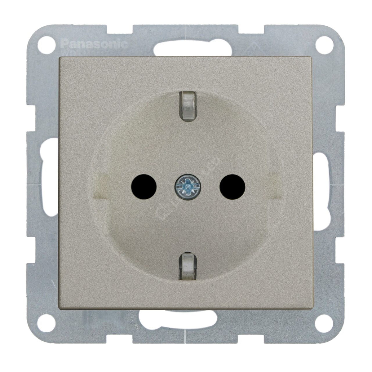 Mecanism Priza Schuko Bronz Monobloc Panasonic Karre Plus 55