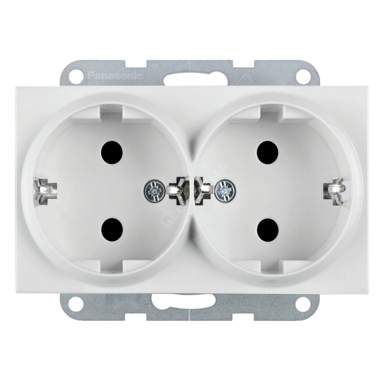 Mecanism Priza Schuko Dubla Seashell Monobloc Panasonic Karre Plus 55