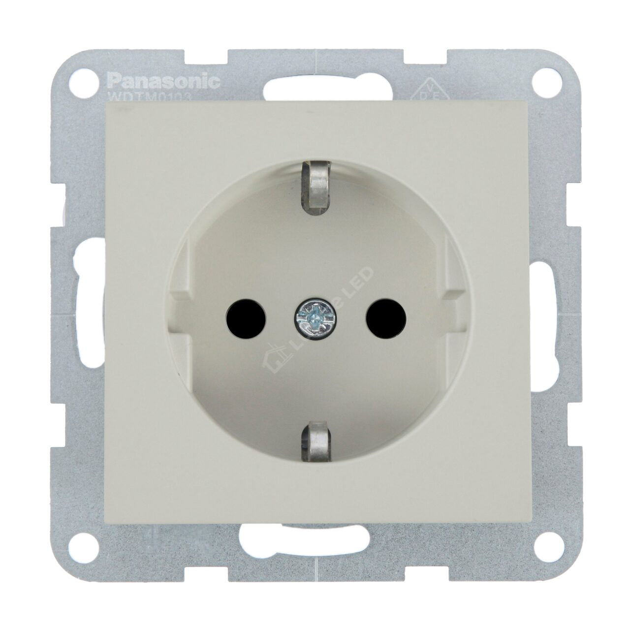 Mecanism Priza Schuko Sandstone Monobloc Panasonic Karre Plus 55