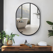 Oglinda Decorativa Rybo Black Oval 60x80CM