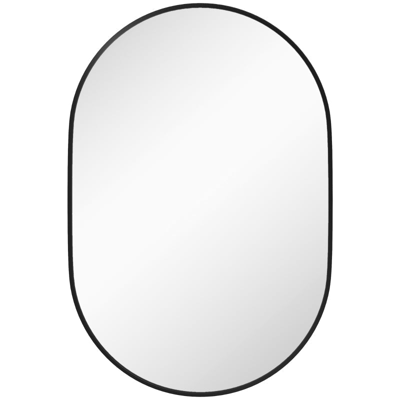 Oglinda Decorativa Rybo Black Oval 60x80CM