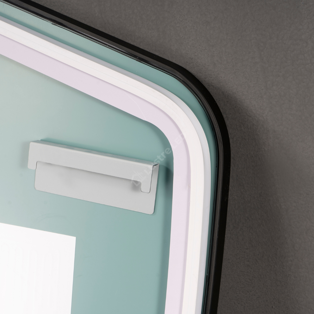 Oglinda LED ALICANTE Black 70x110CM 3 Lumini si Touch