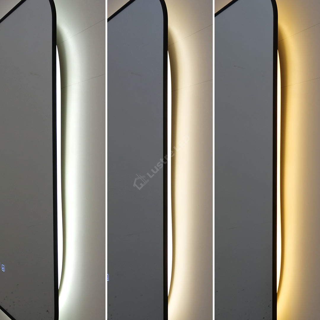 Oglinda LED Dreptunghiulara 100x70cm Functie Dezaburire si Touch
