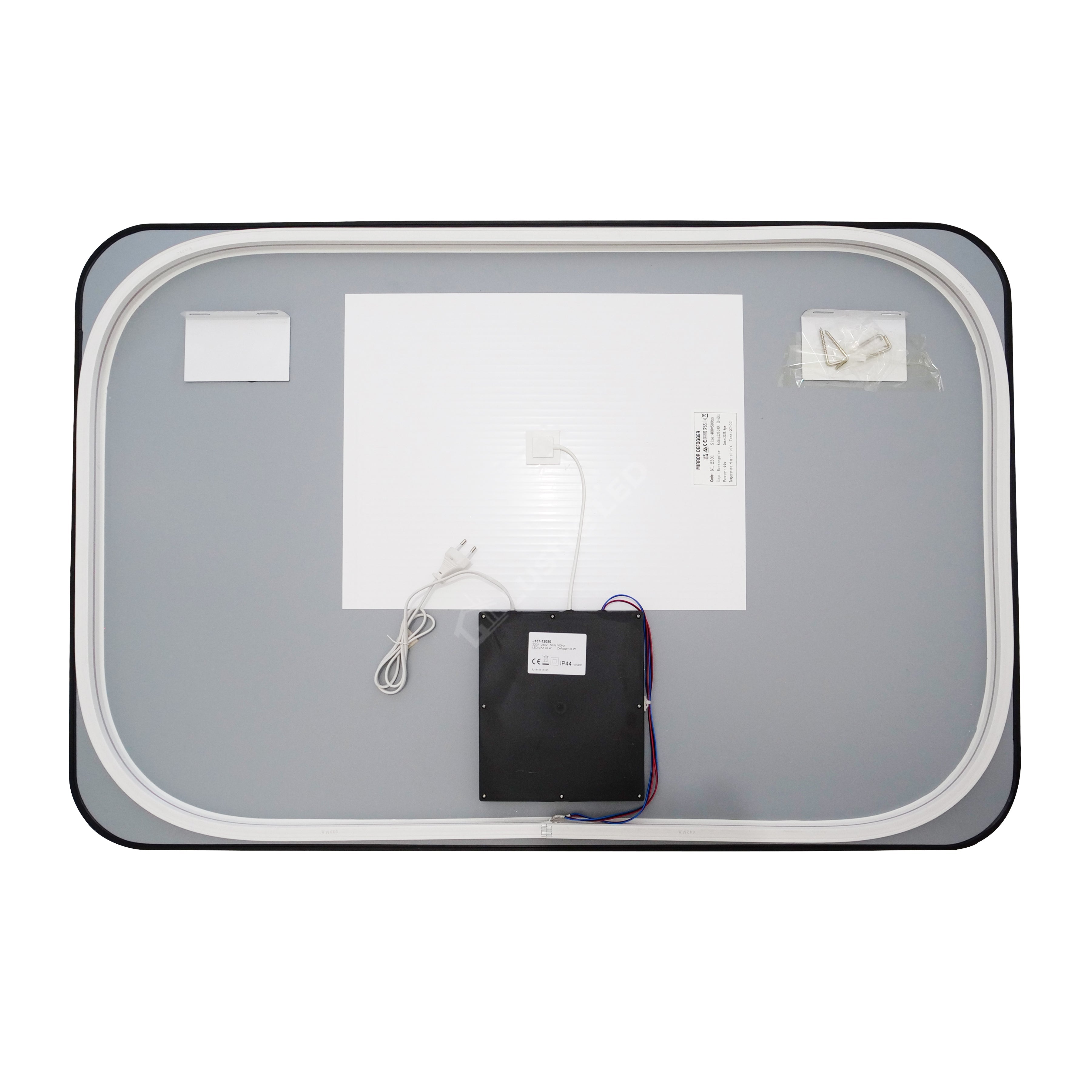 Oglinda LED Dreptunghiulara 120x80cm Functie Dezaburire si Touch