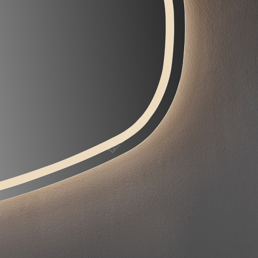Oglinda LED FRAMELESS ATHENS 150x85CM 3 Lumini si Touch