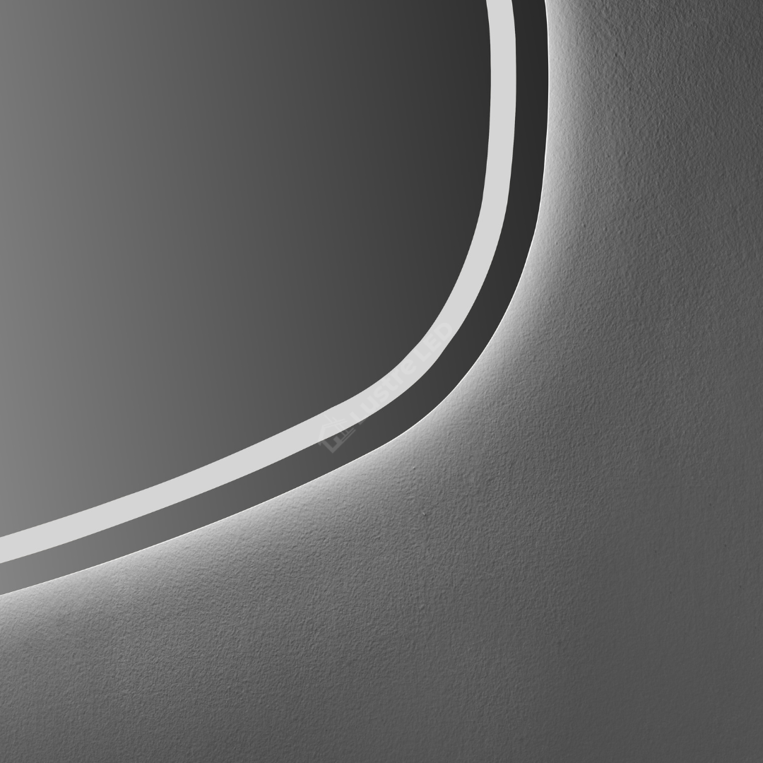 Oglinda LED FRAMELESS ATHENS 150x85CM 3 Lumini si Touch