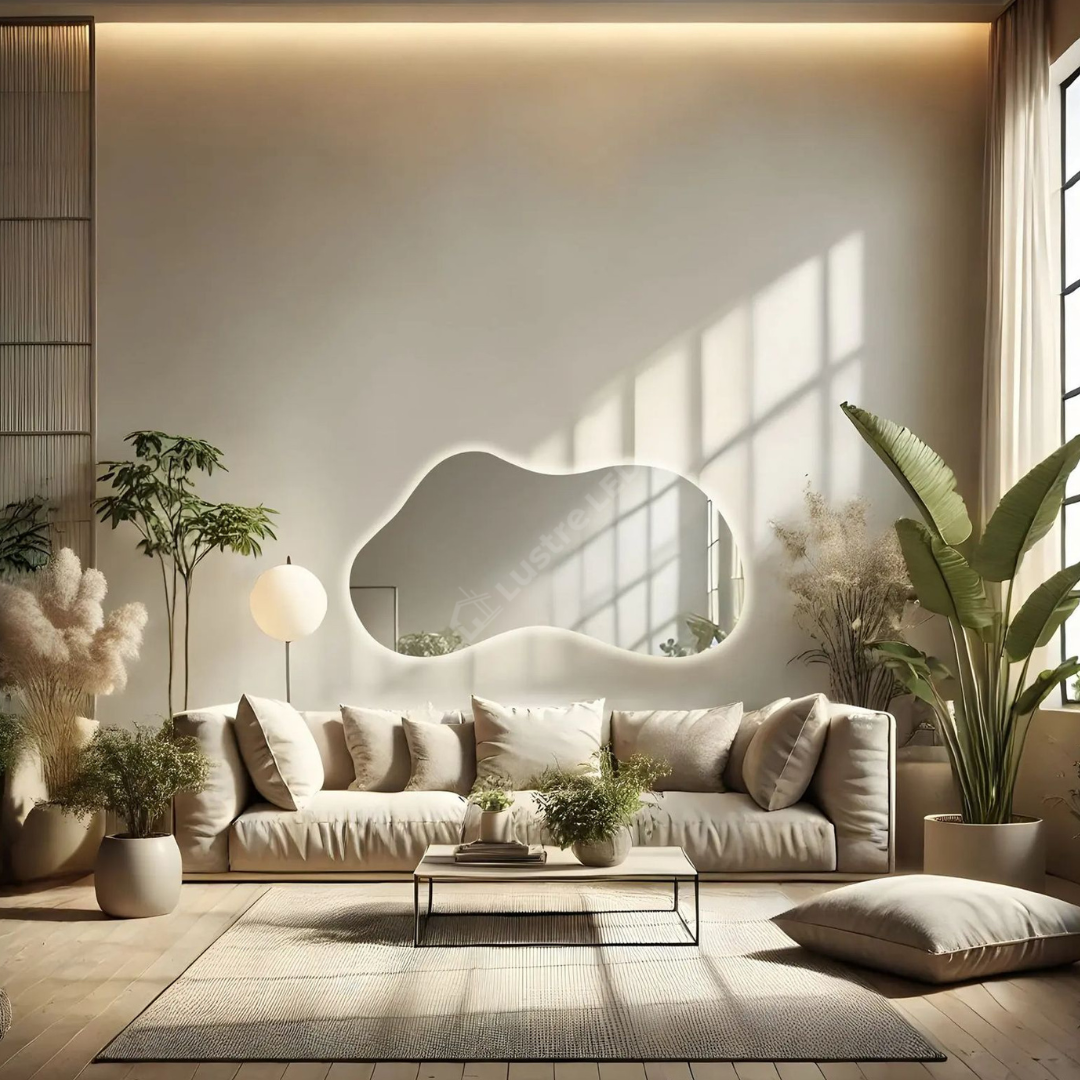 Oglinda LED FRAMELESS BILBAO 140x80cm 3 Lumini si Touch