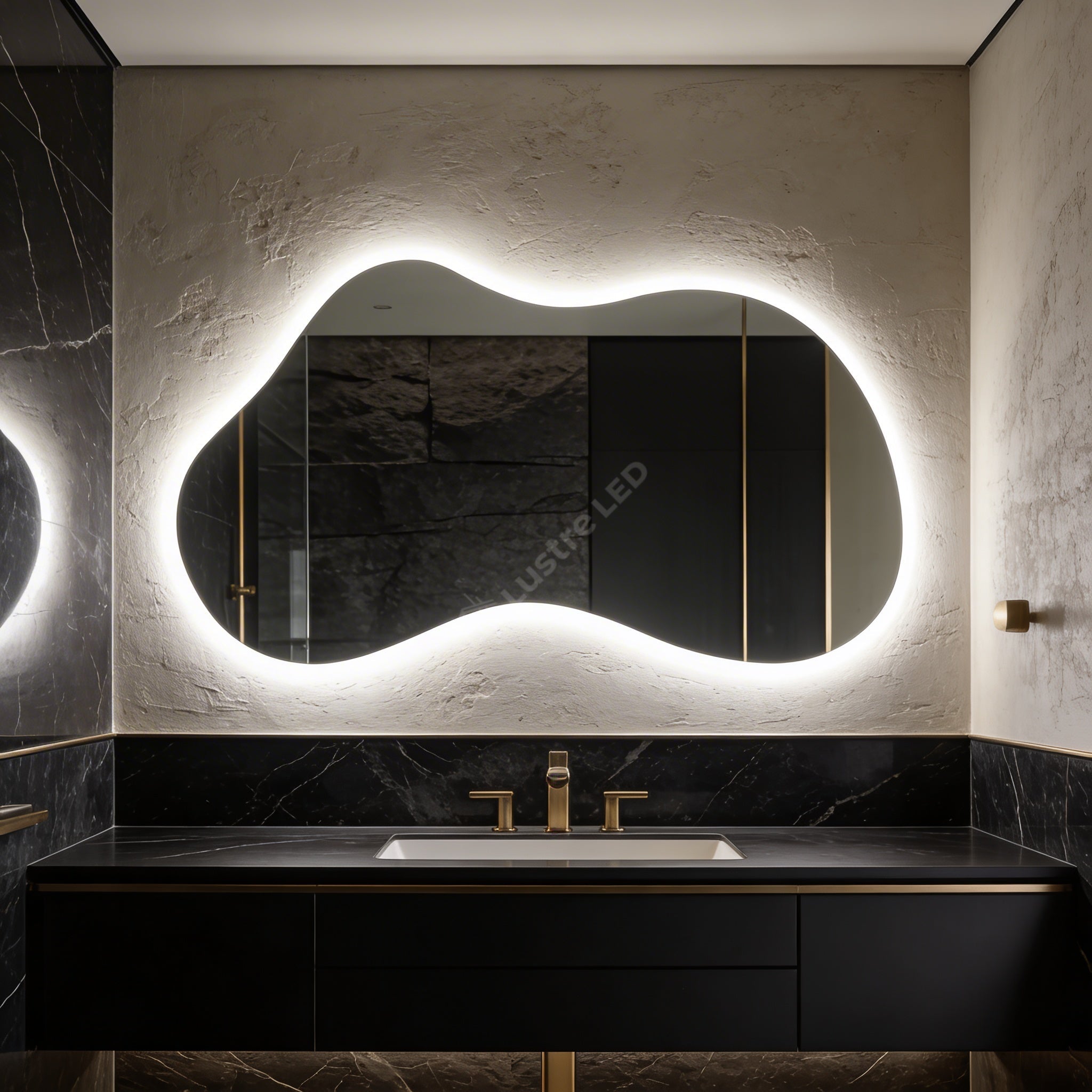 Oglinda LED FRAMELESS BILBAO 140x80cm 3 Lumini si Touch