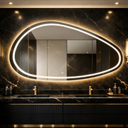 Oglinda LED FRAMELESS MALLORCA 160x85CM 3 Lumini si Touch