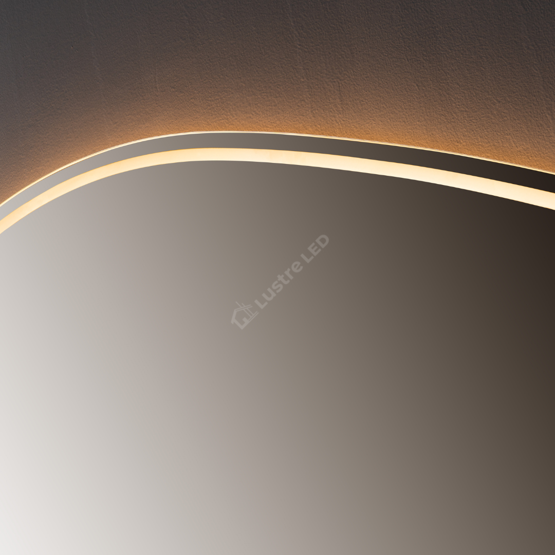 Oglinda LED FRAMELESS MALLORCA 160x85CM 3 Lumini si Touch