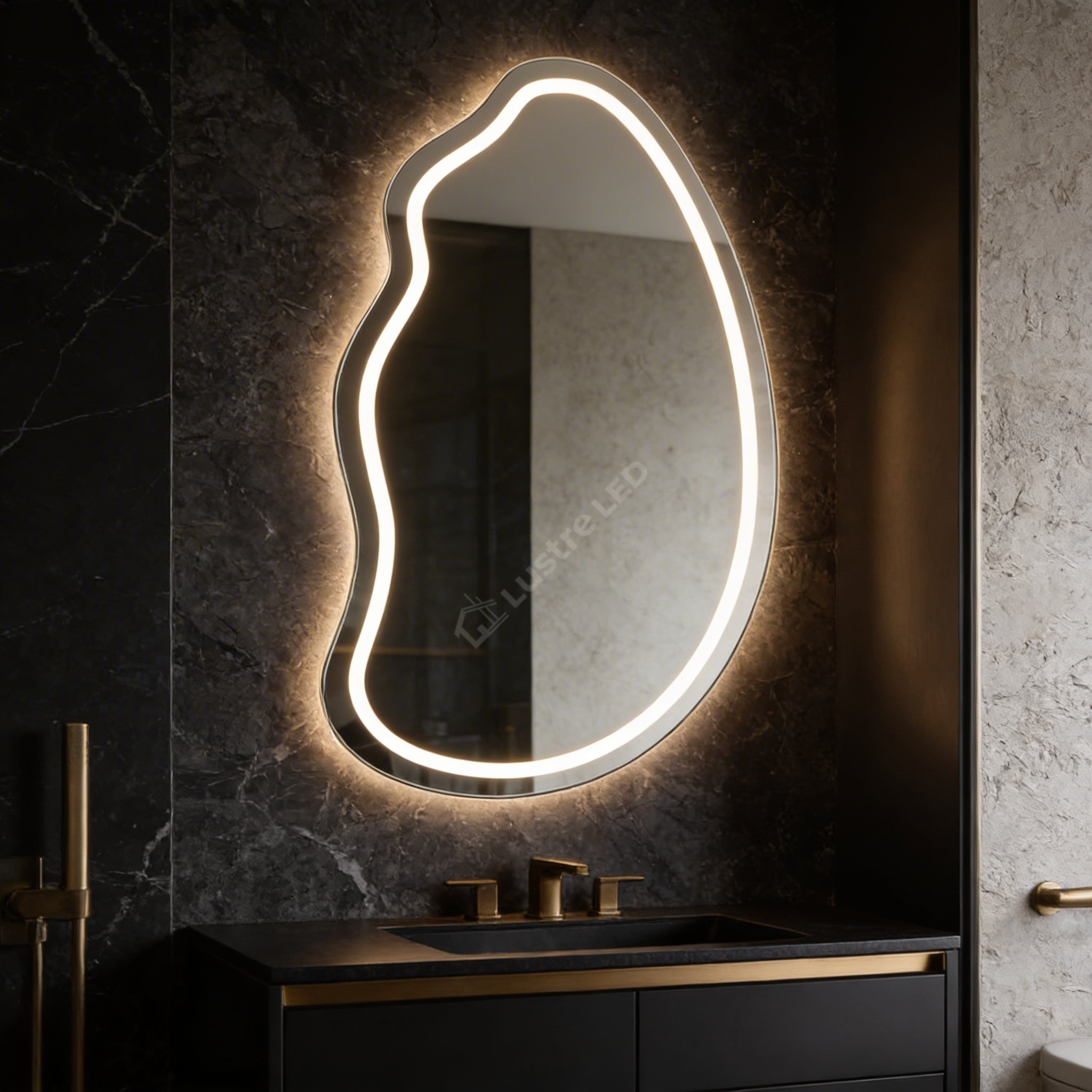 Oglinda LED FRAMELESS PADOVA 60x100CM 3 Lumini si Touch