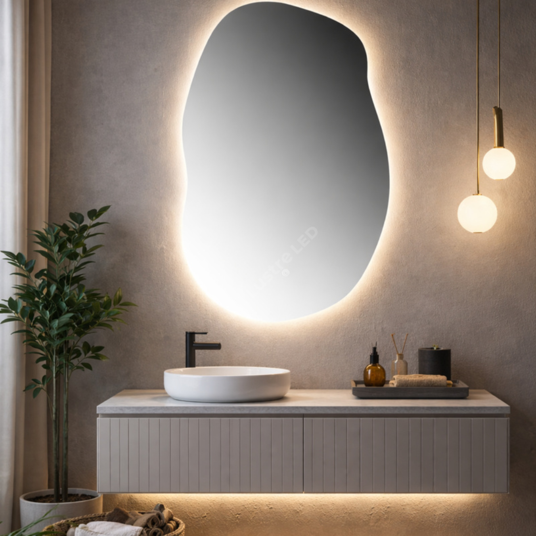 Oglinda LED FRAMELESS PADOVA 60x100CM 3 Lumini si Touch