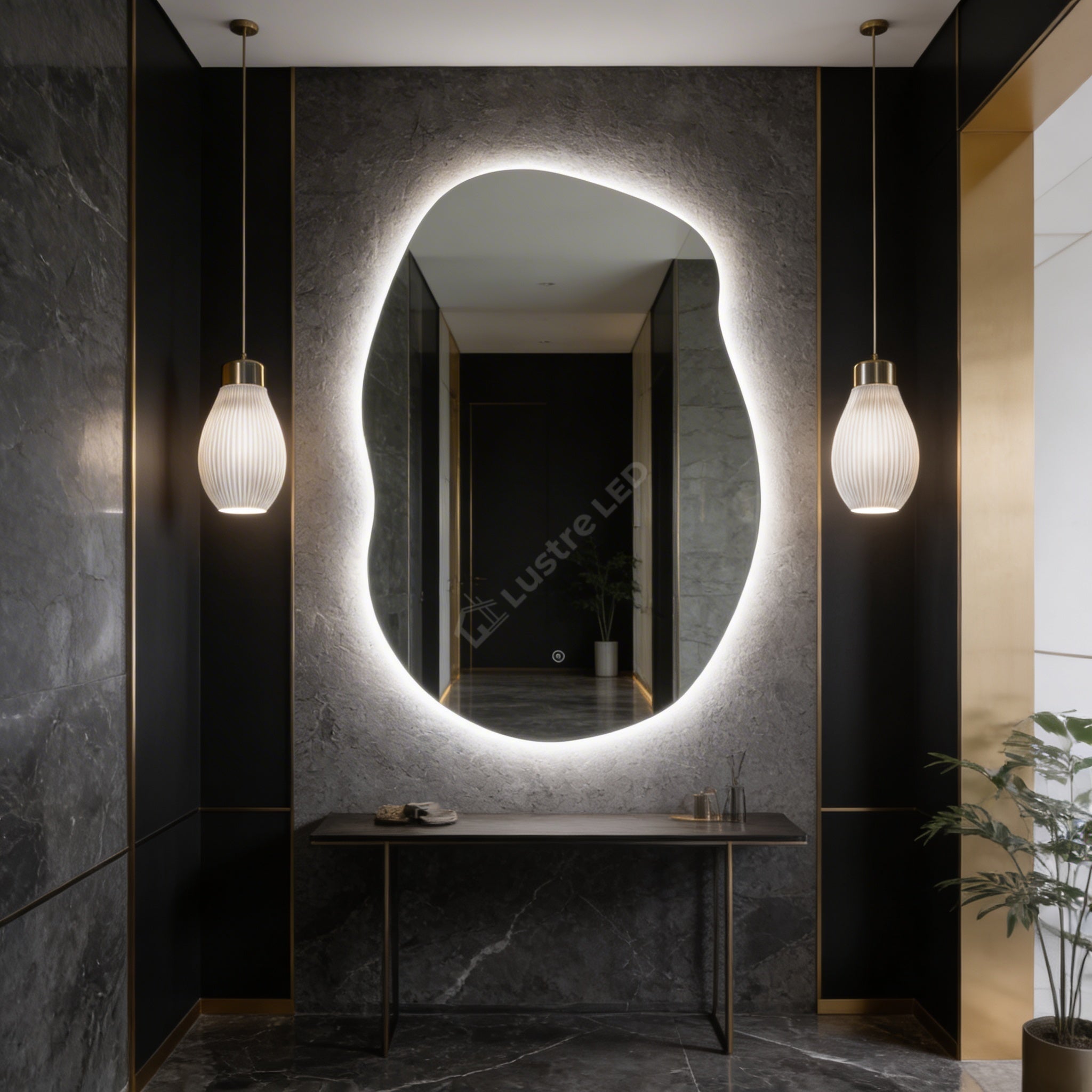 Oglinda LED FRAMELESS PARMA 60x90CM 3 Lumini si Touch