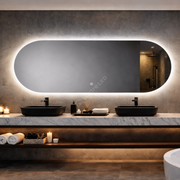Oglinda LED FRAMELESS SEVILLA 120x60CM 3 Lumini si Touch
