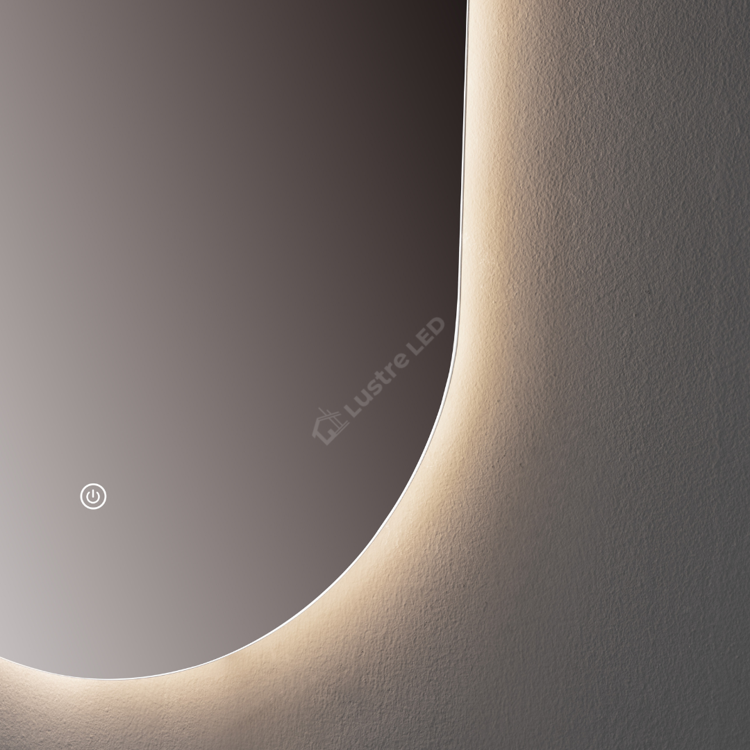 Oglinda LED FRAMELESS SEVILLA 60x100CM 3 Lumini si Touch