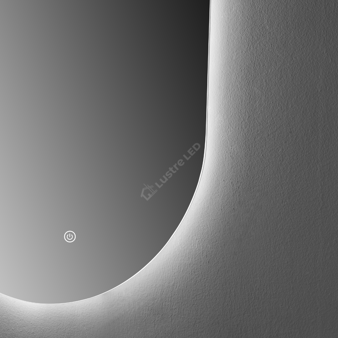 Oglinda LED FRAMELESS SEVILLA 60x100CM 3 Lumini si Touch