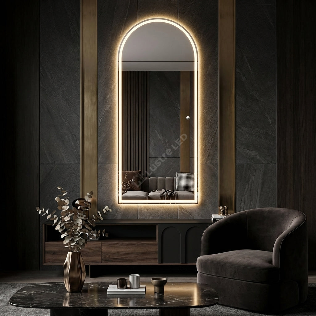 Oglinda LED FRAMELESS STRASBOURG 70x170CM 3 Lumini si Touch
