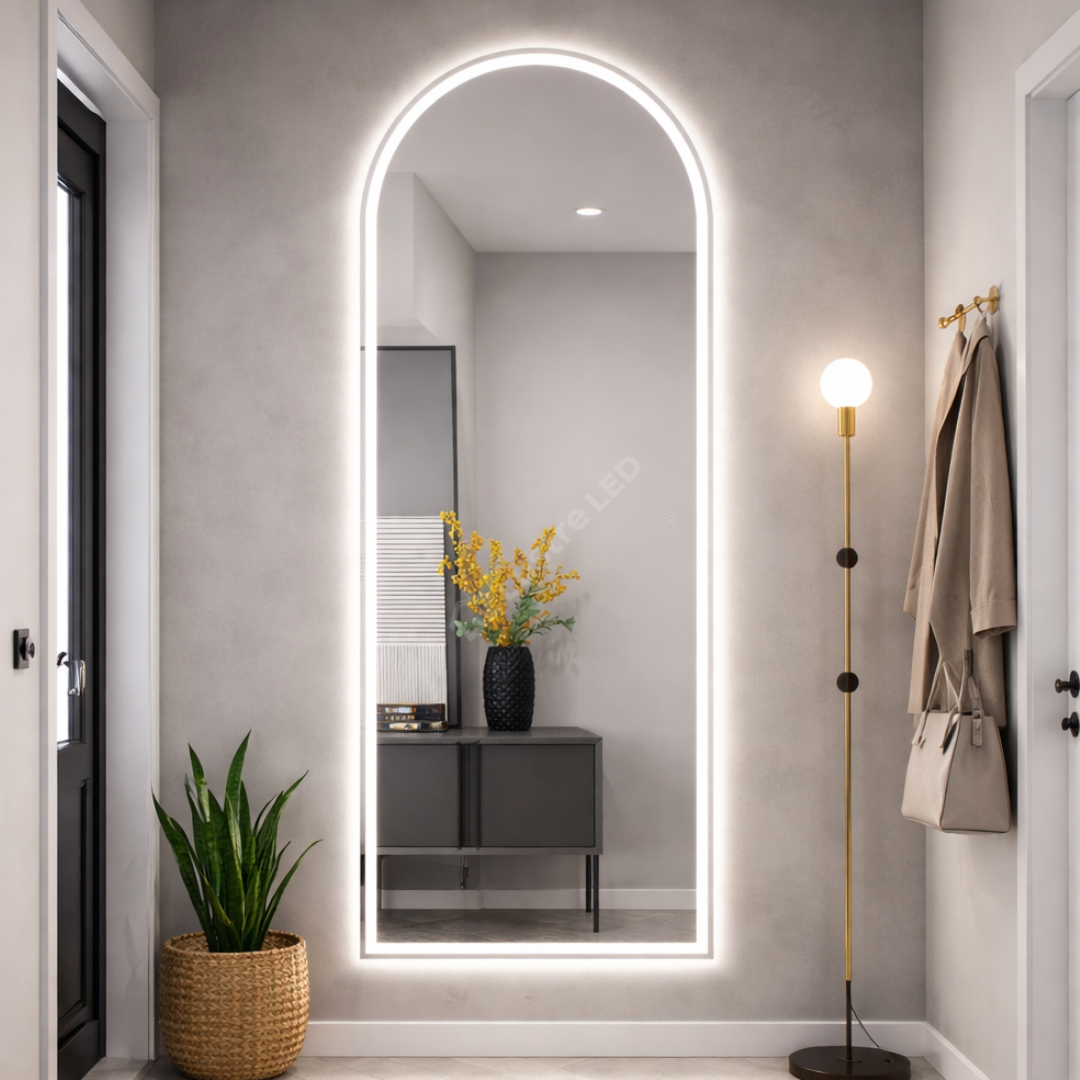 Oglinda LED FRAMELESS STRASBOURG 70x170CM 3 Lumini si Touch