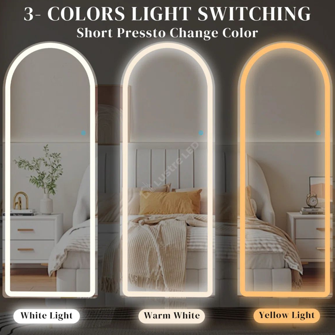 Oglinda LED FRAMELESS STRASBOURG 70x170CM 3 Lumini si Touch