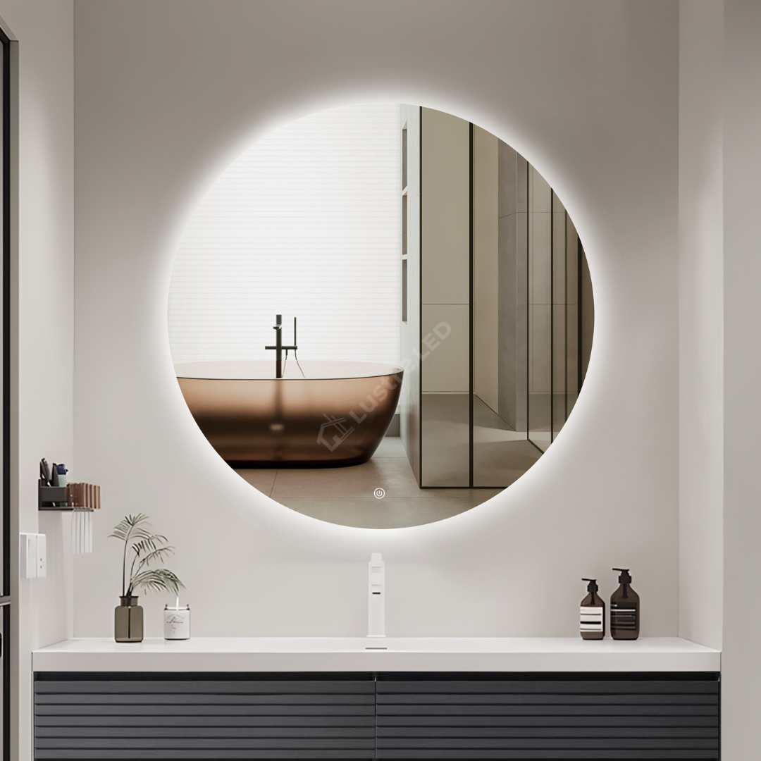 Oglinda LED FRAMELESS TOLEDO 3 Lumini si Touch
