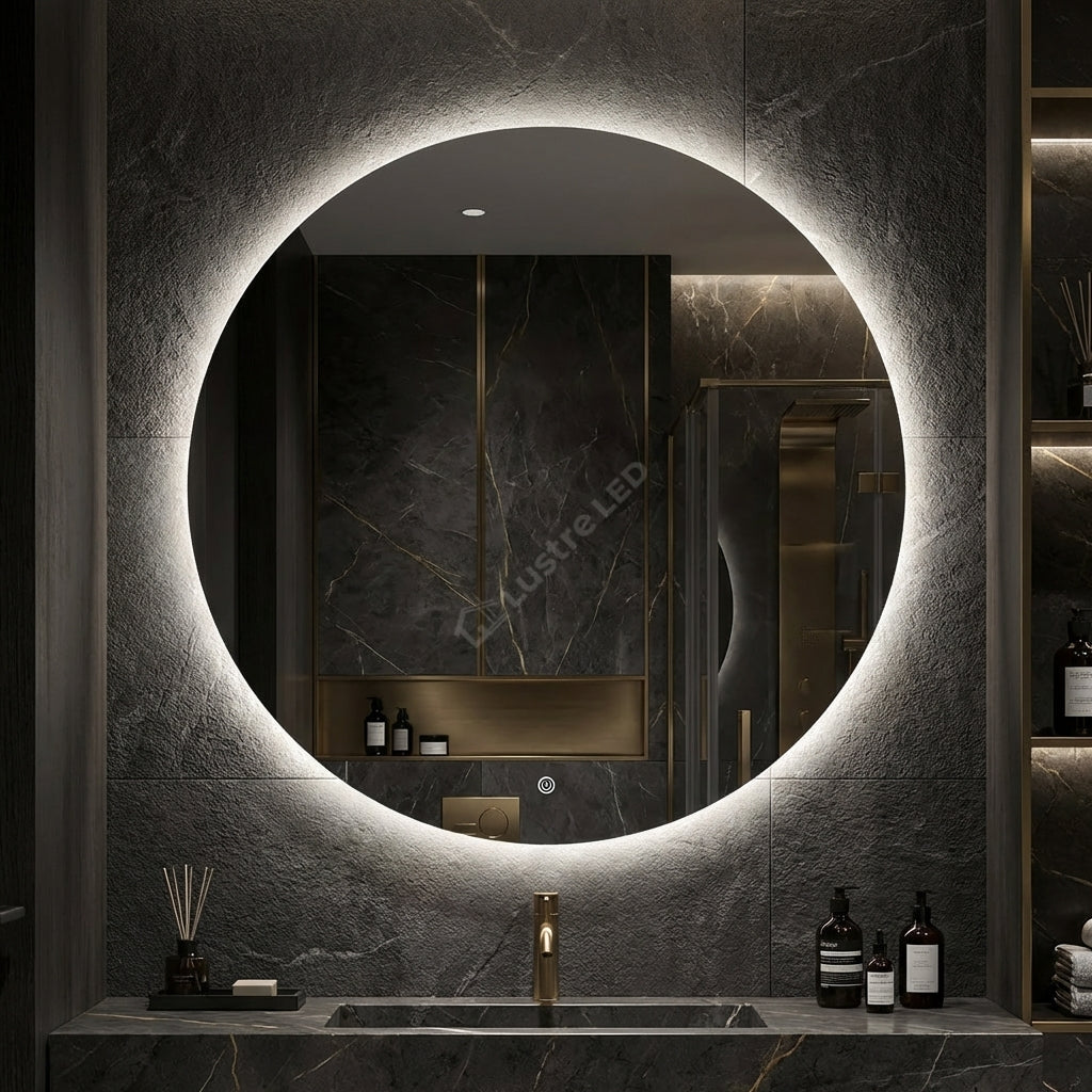 Oglinda LED FRAMELESS TOLEDO 3 Lumini si Touch