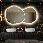 Oglinda LED FRAMELESS VALENCIA 140X80CM 3 Lumini si Touch