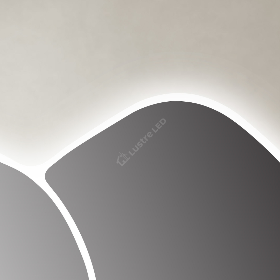 Oglinda LED FRAMELESS VALENCIA 140X80CM 3 Lumini si Touch