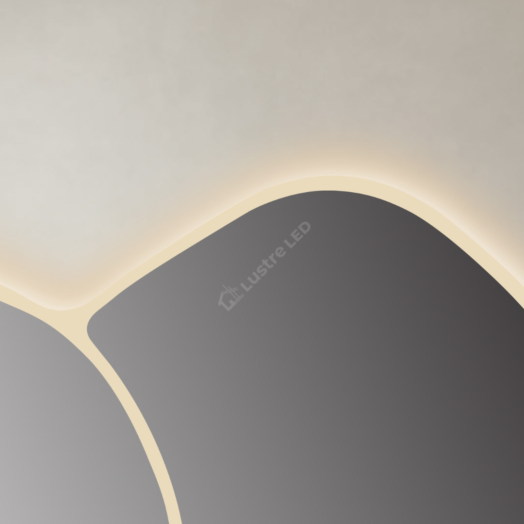 Oglinda LED FRAMELESS VALENCIA 140X80CM 3 Lumini si Touch