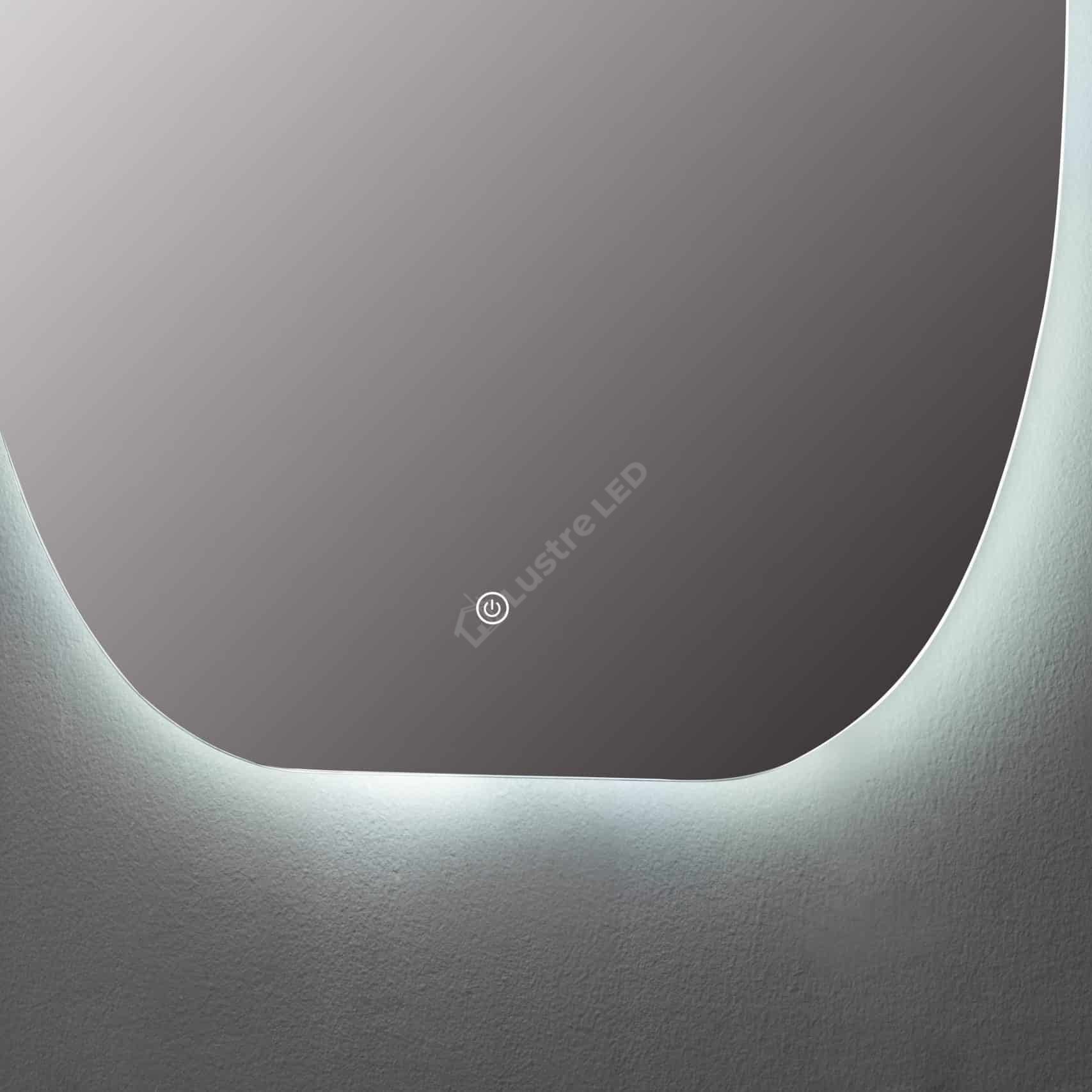 Oglinda LED MARELLA 58x90CM FRAMELESS 3 Lumini Dimabila Touch
