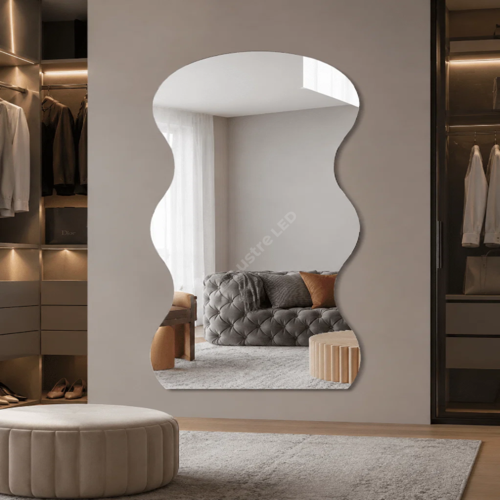 Oglinda LED Myko Frameless 70x160CM 3 Lumini Touch