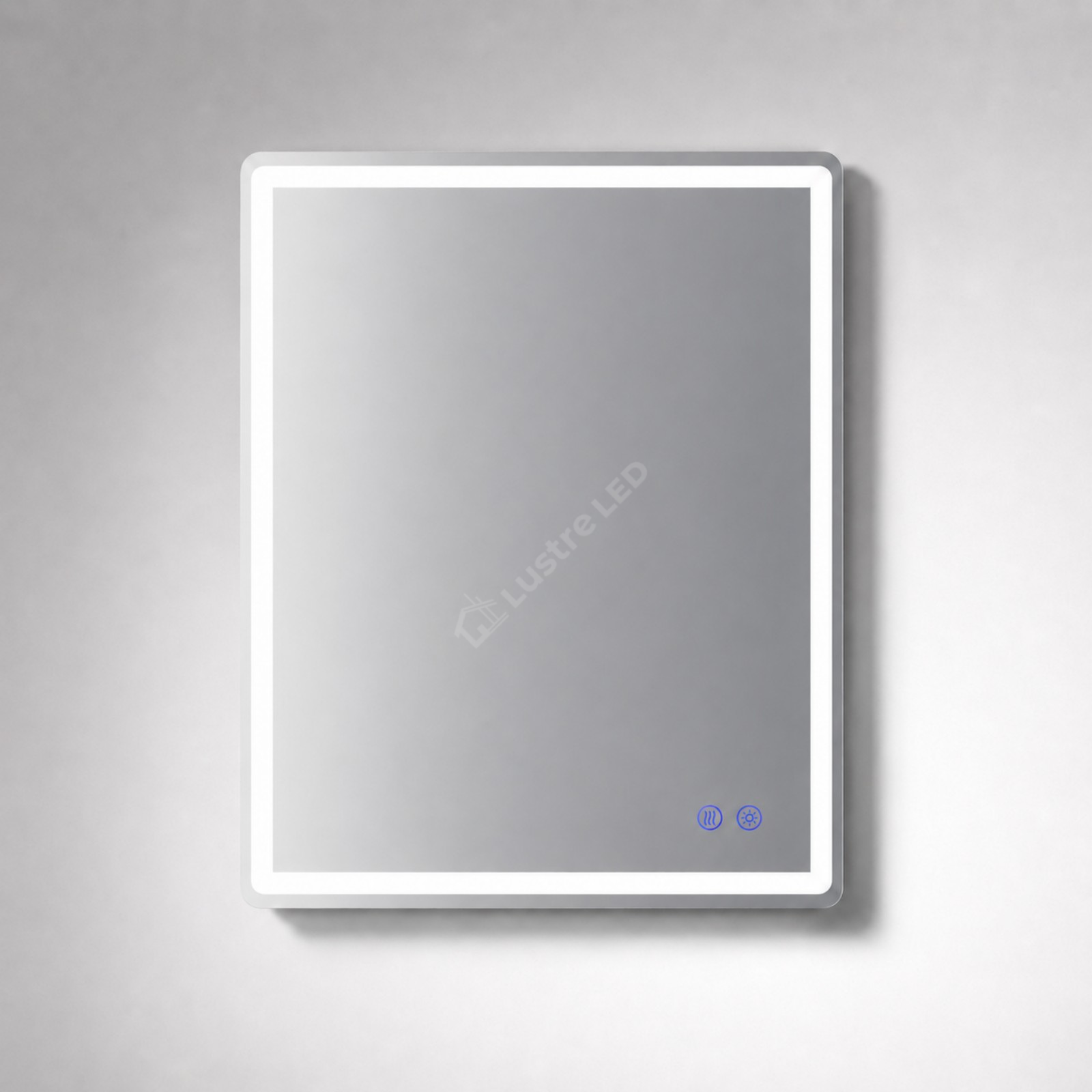 Oglinda LED Tero 2 FRAMELESS Dimabila 80x100CM 3 Lumini Dezaburire si Touch