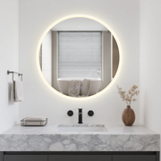 Oglinda LED Tero FRAMELESS Round Dimabila Ø100CM 3 Lumini Dezaburire si Touch