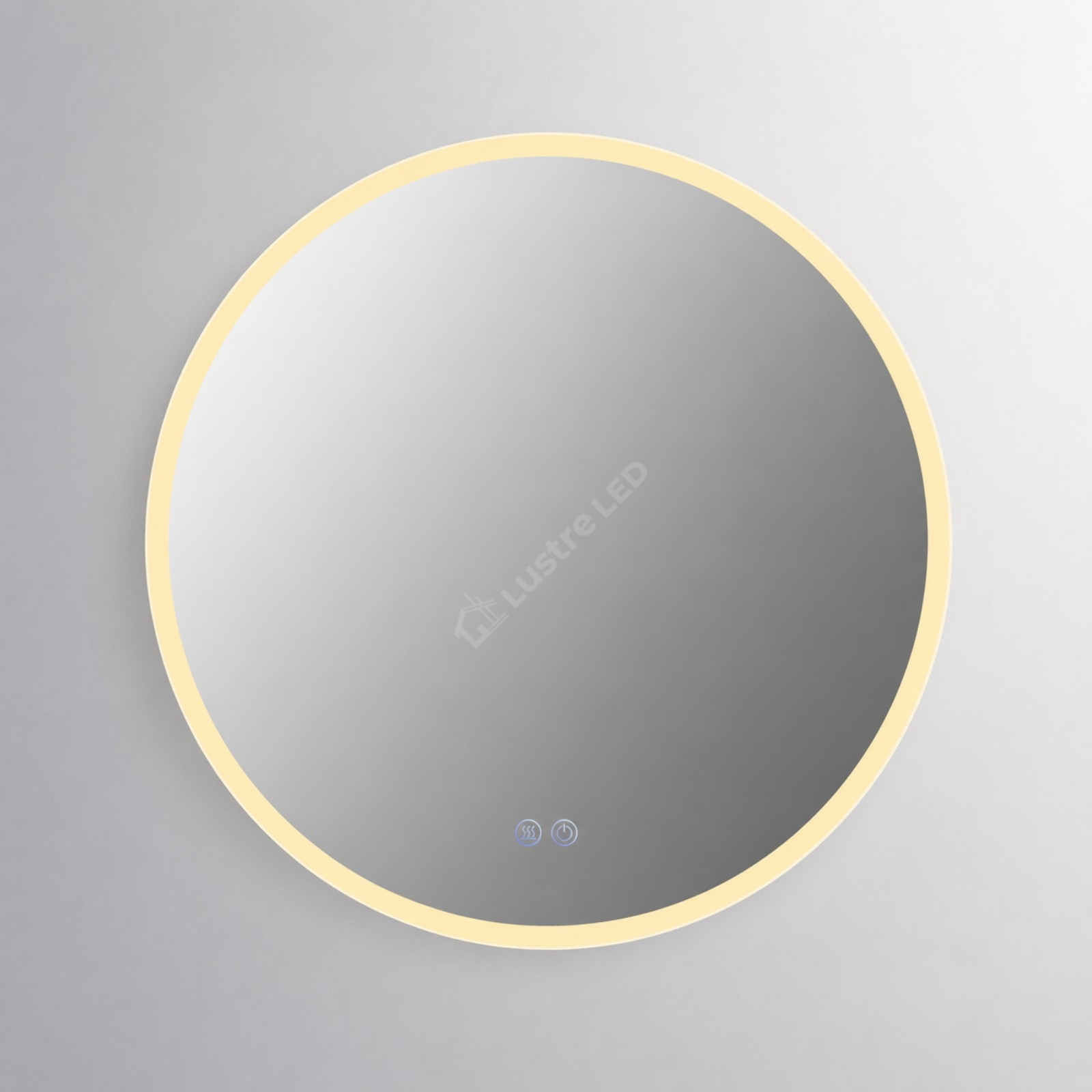 Oglinda LED Tero FRAMELESS Round Dimabila Ø100CM 3 Lumini Dezaburire si Touch