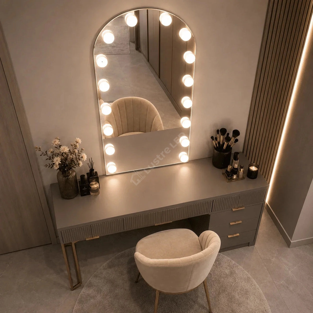 Oglinda LED Uno Frameless 60x90CM 3 Lumini Touch