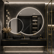 Oglinda LED Xero Round Frameless 3 Lumini Dimabila si Touch