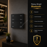 Panou de Control Smart Wireless AIR BASE Black Premium | Bluetooth