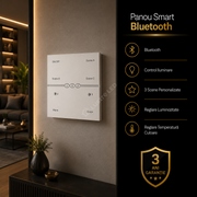 Panou de Control Smart Wireless AIR BASE White Premium | Bluetooth