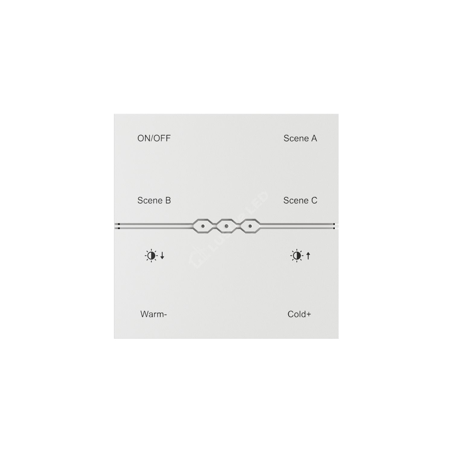 Panou de Control Smart Wireless AIR BASE White Premium | Bluetooth