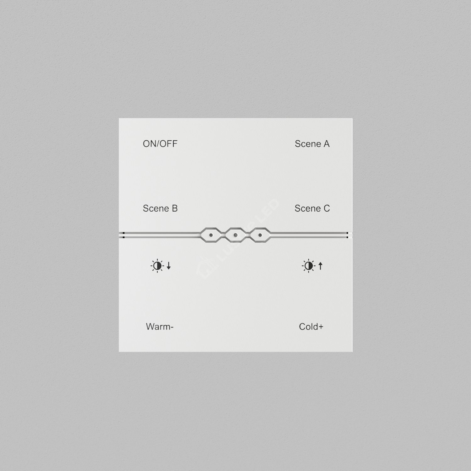 Panou de Control Smart Wireless AIR BASE White Premium | Bluetooth
