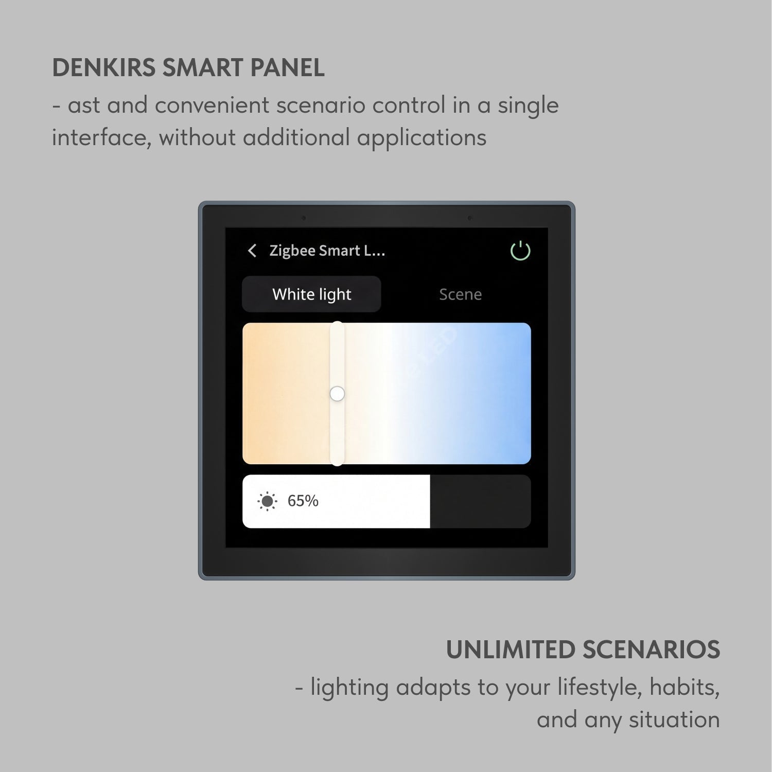 Panou Smart Home Control Premium | ZigBee, Wi-Fi & Bluetooth