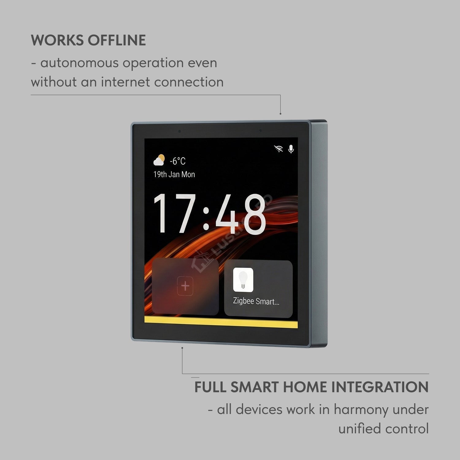Panou Smart Home Control Premium | ZigBee, Wi-Fi & Bluetooth